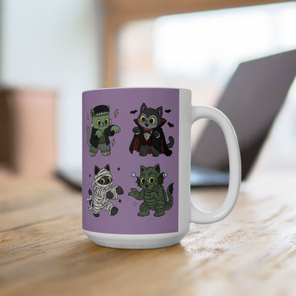 Movie Monster Cats - Ceramic Mug