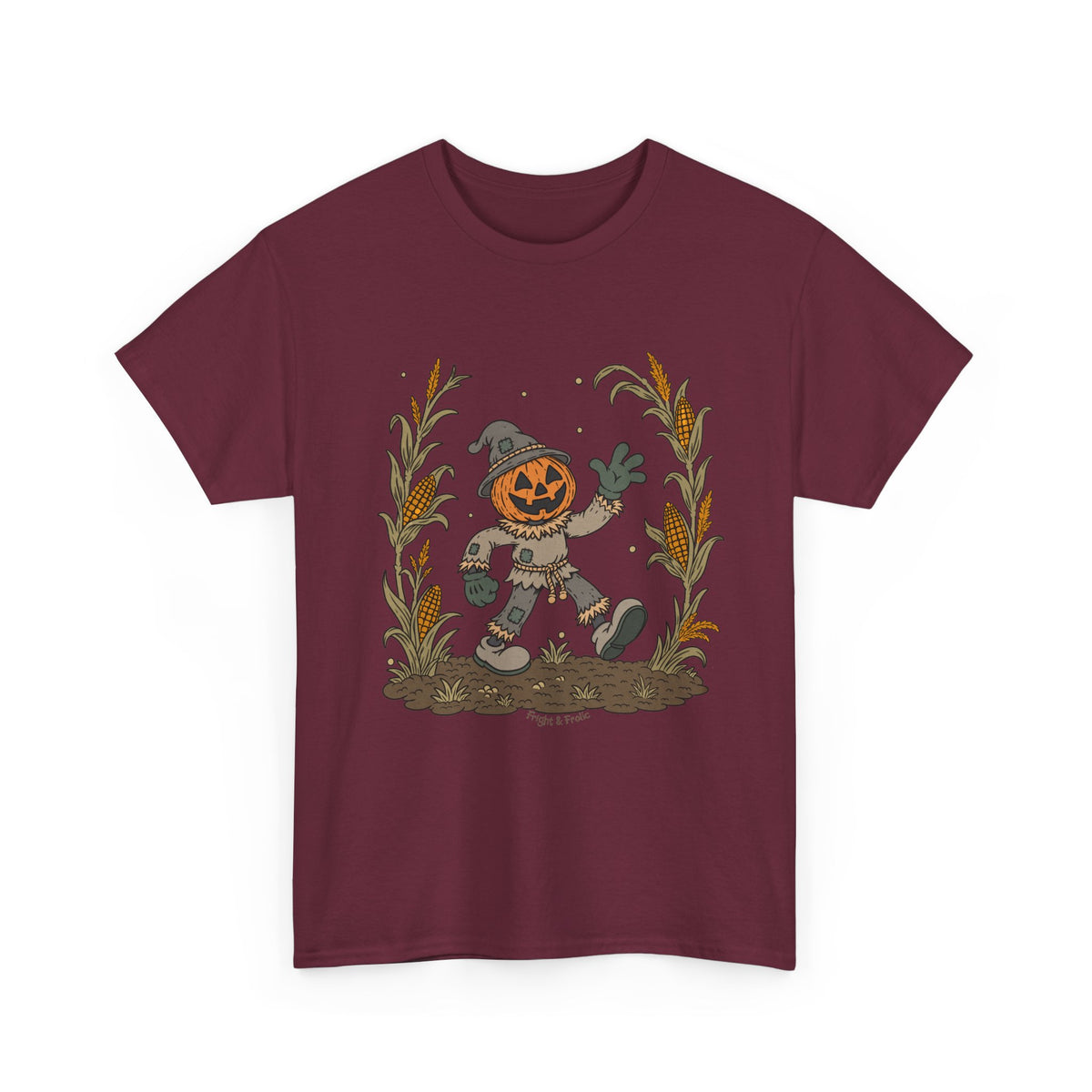 Pumpkin Head Scarecrow - Unisex Tshirt