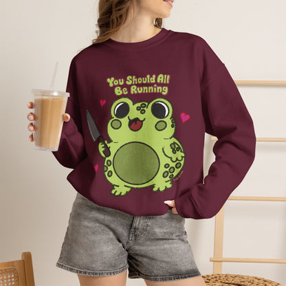 "You Should All Be Running" - Unisex Sweatshirt
