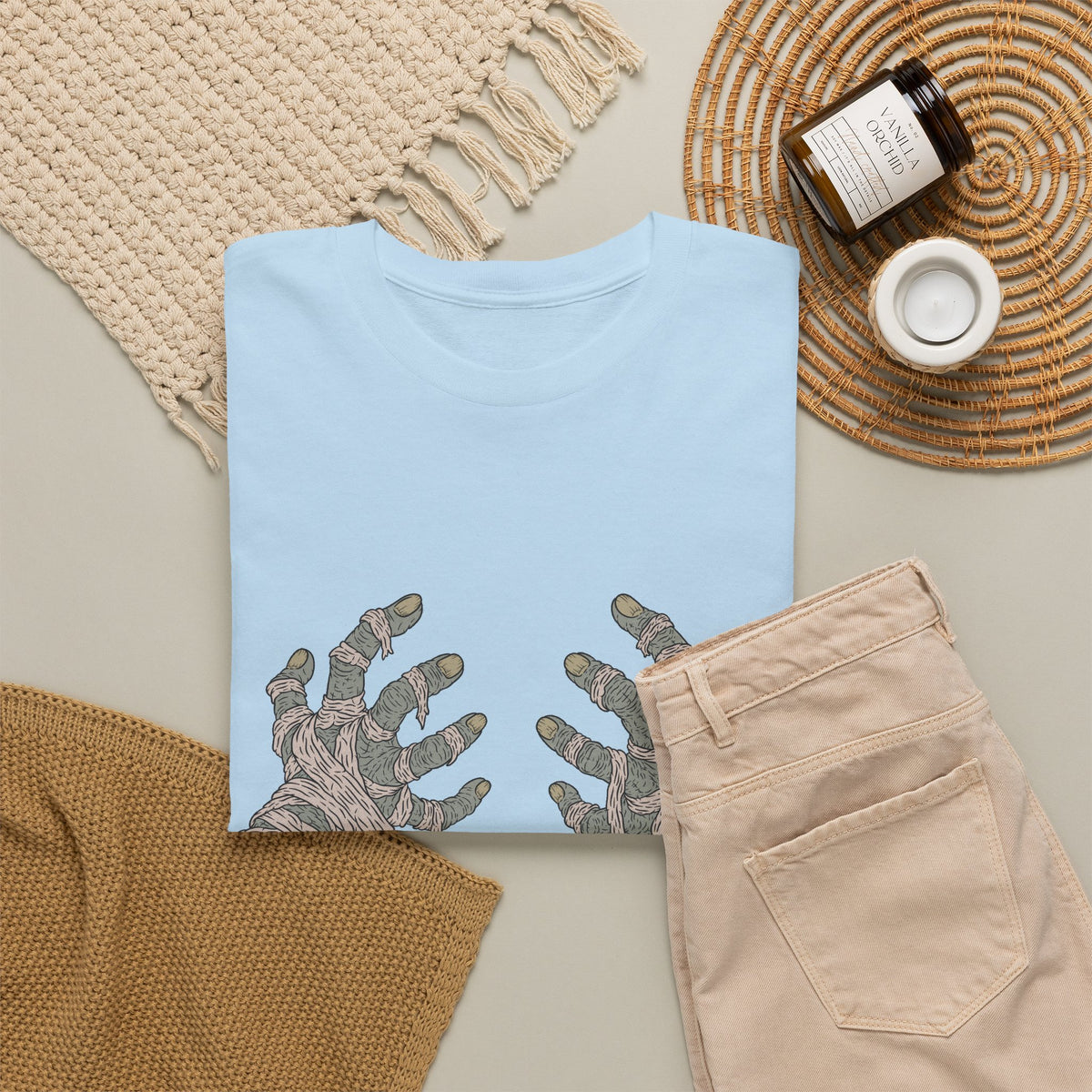 Mummy Hand Bra - Unisex T-Shirt