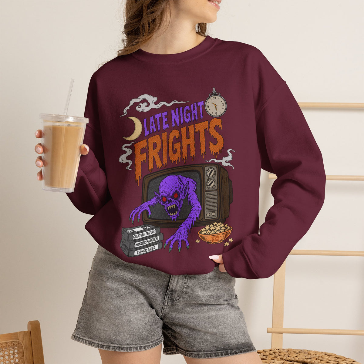 "Late Night Frights" - Unisex Sweatshirt