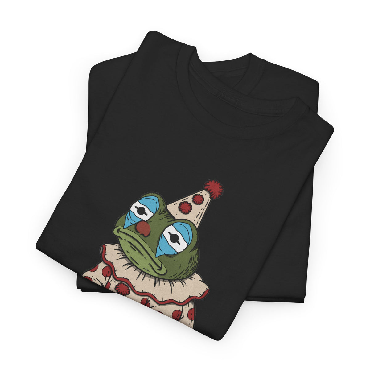 Clown Frog Unisex T-Shirt – Melancholy Circus Frog Graphic Tee