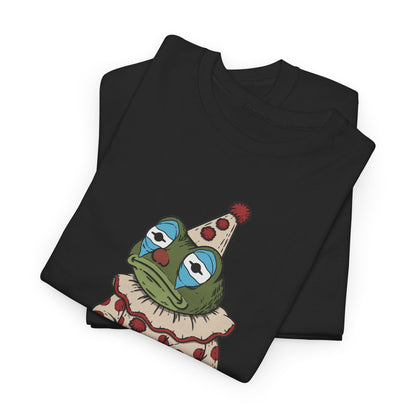 Clown Frog Unisex T-Shirt – Melancholy Circus Frog Graphic Tee