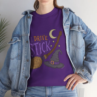 "I Drive Stick Witch" - Unisex T-Shirt
