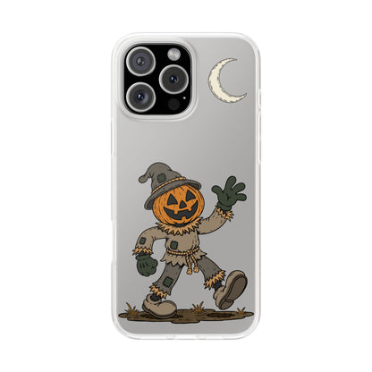 Pumpkin Head Scarecrow Phone Case — Scarecrow Flexi Case