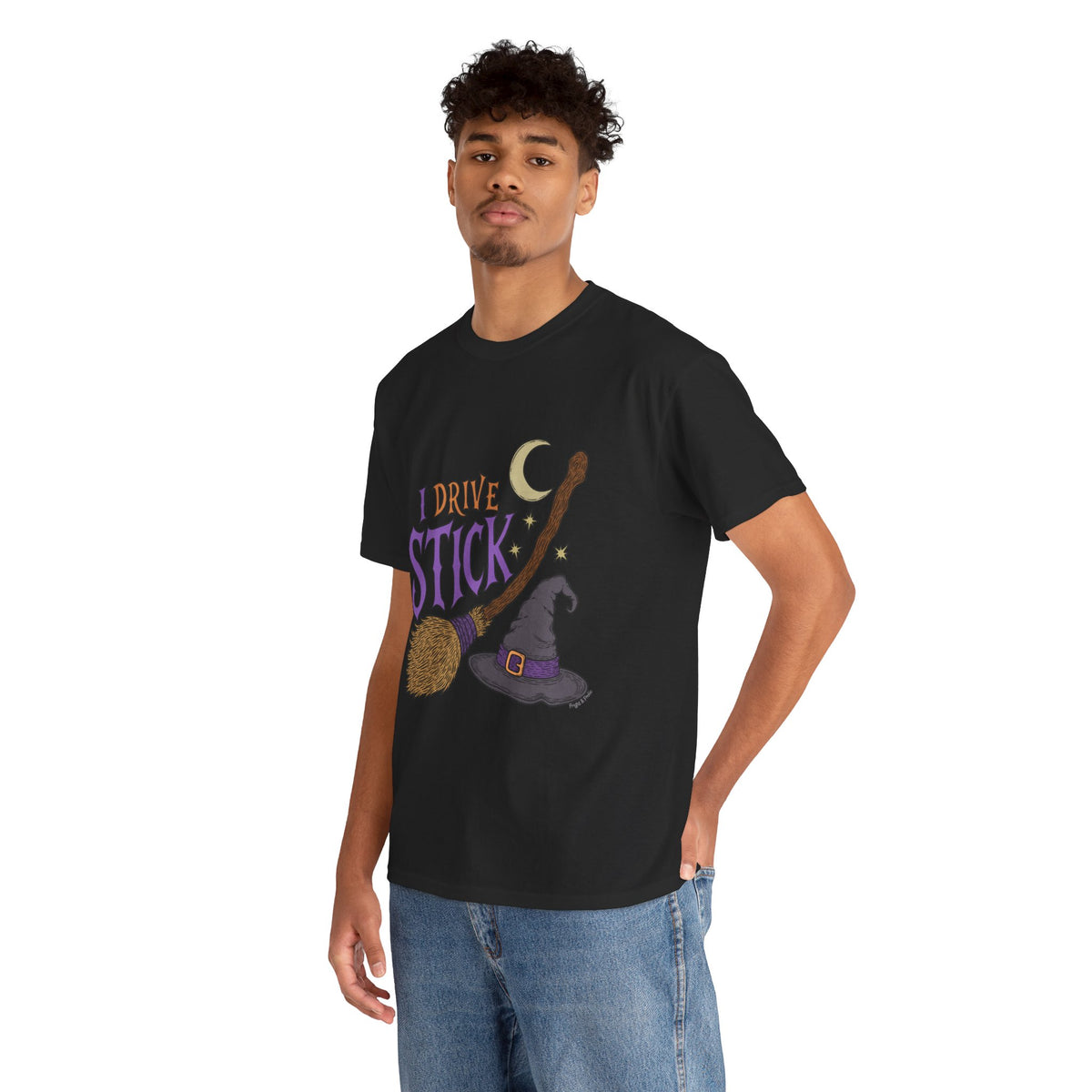 "I Drive Stick Witch" - Unisex T-Shirt