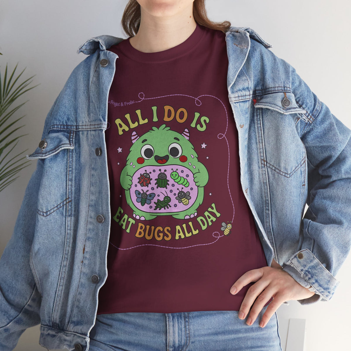"All I Do Is Eat Bugs All Day" - Unisex T-shirt