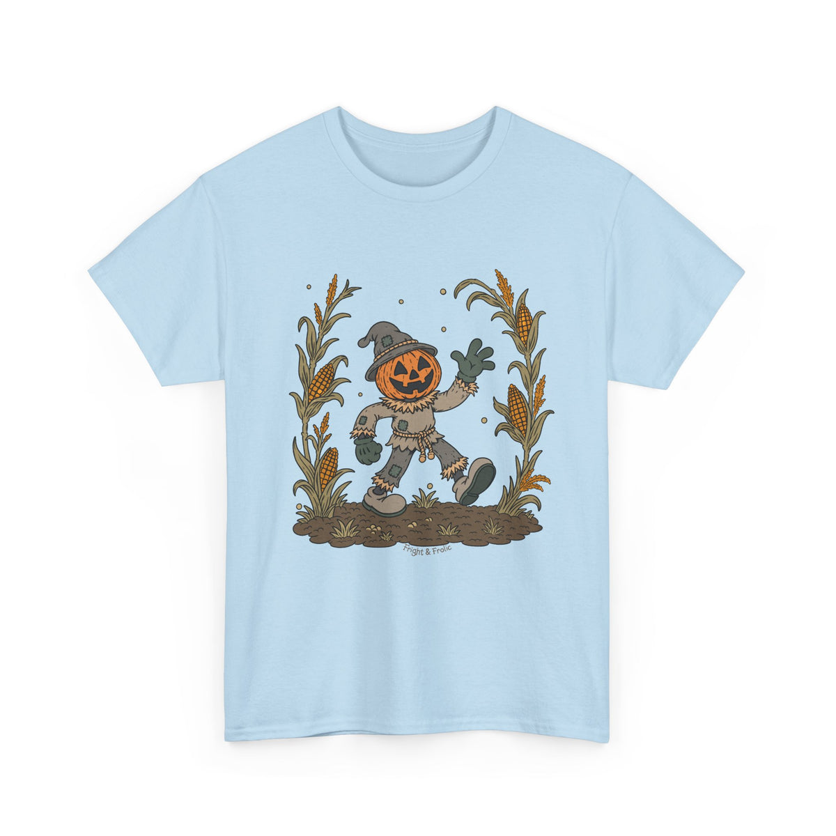Pumpkin Head Scarecrow - Unisex Tshirt