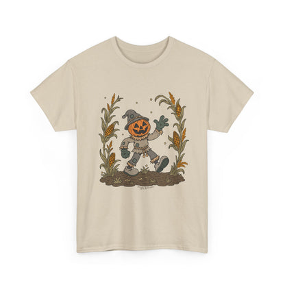 Pumpkin Head Scarecrow - Unisex Tshirt
