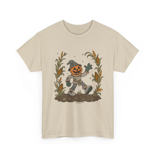 Pumpkin Head Scarecrow - Unisex Tshirt