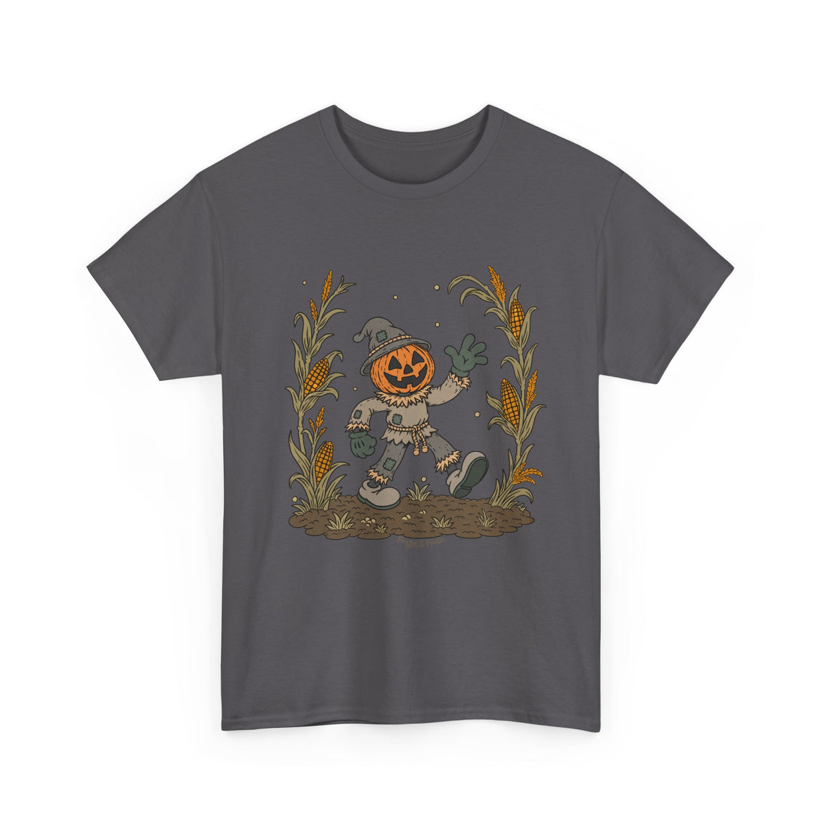 Pumpkin Head Scarecrow - Unisex Tshirt