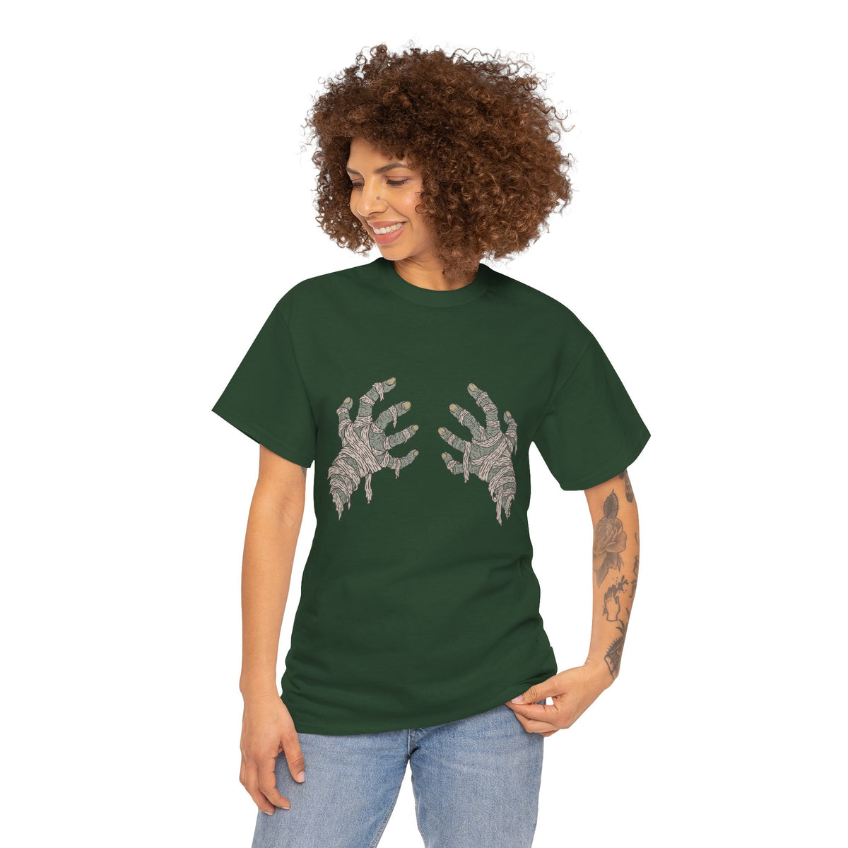 Mummy Hand Bra - Unisex T-Shirt