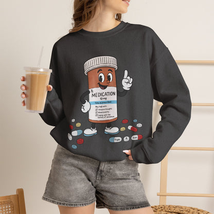 Medication Mascot - Unisex Sweatshirt
