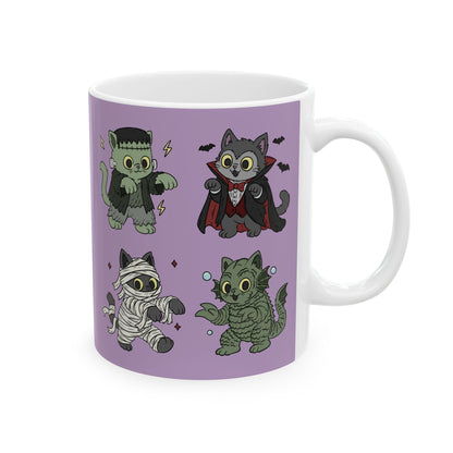 Movie Monster Cats - Ceramic Mug