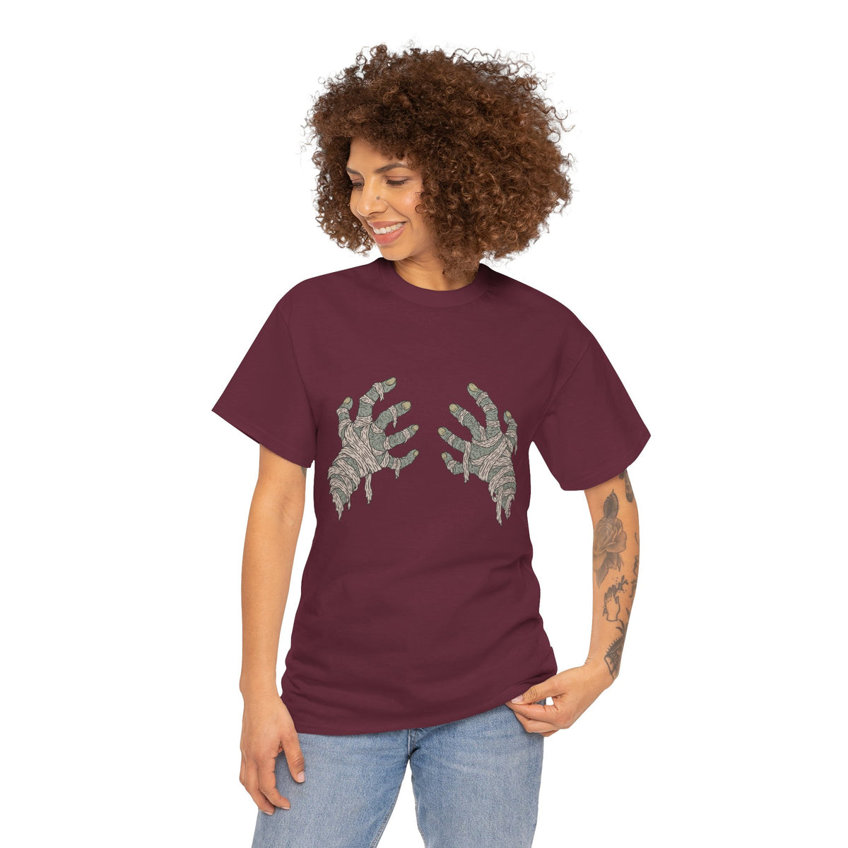 Mummy Hand Bra - Unisex T-Shirt