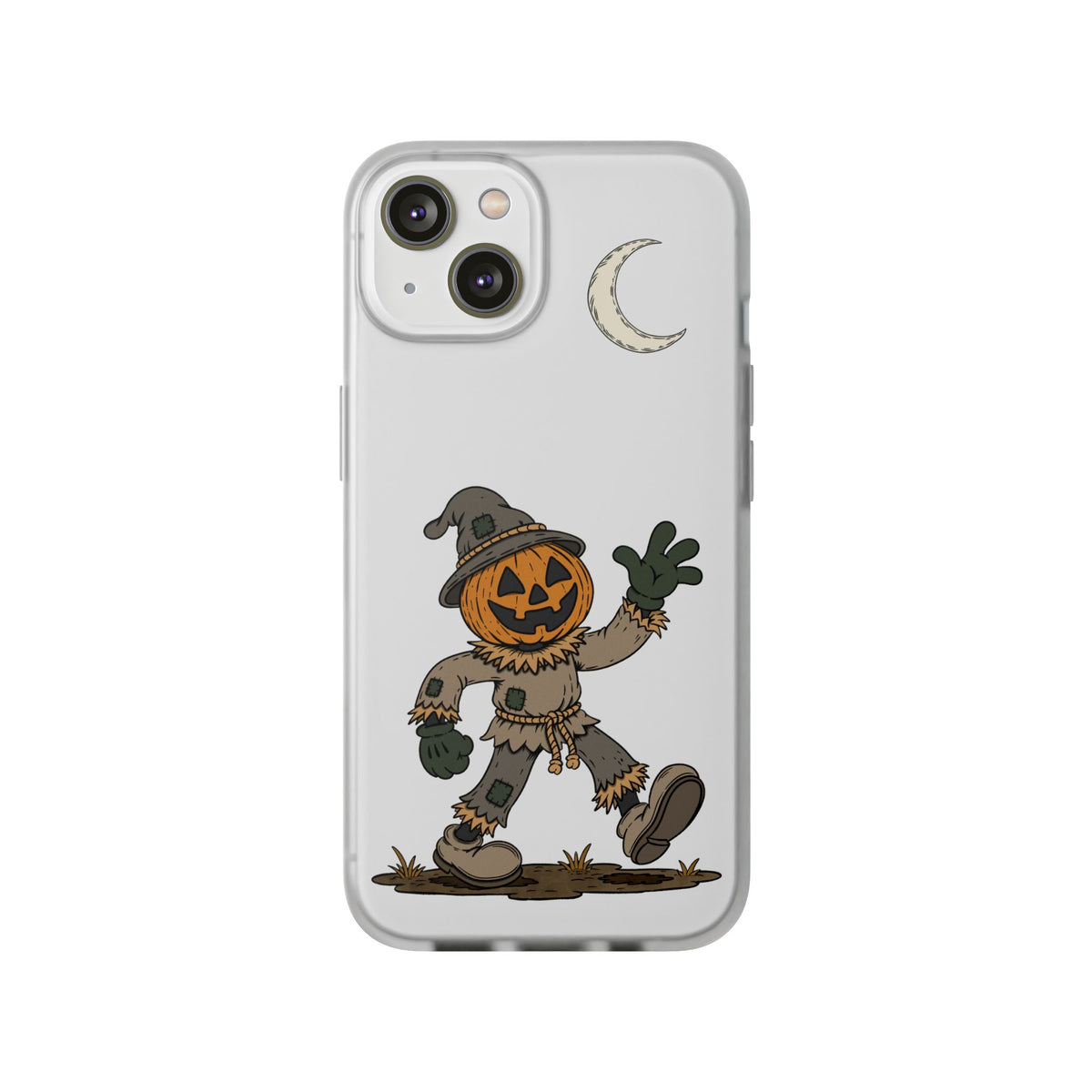 Pumpkin Head Scarecrow Phone Case — Scarecrow Flexi Case