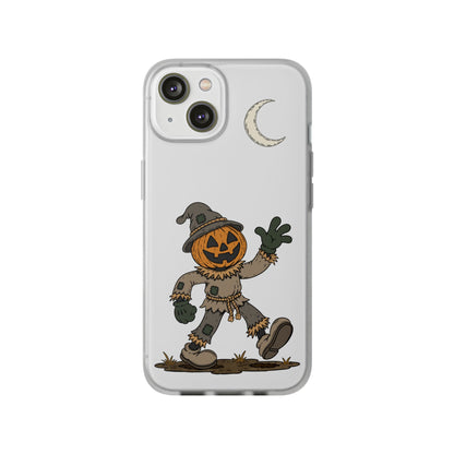 Pumpkin Head Scarecrow Phone Case — Scarecrow Flexi Case