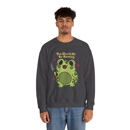 "You Should All Be Running" - Unisex Sweatshirt