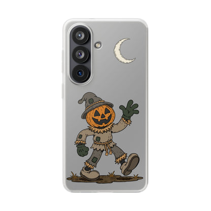 Pumpkin Head Scarecrow Phone Case — Scarecrow Flexi Case