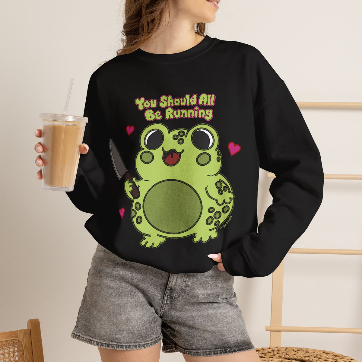 "You Should All Be Running" - Unisex Sweatshirt