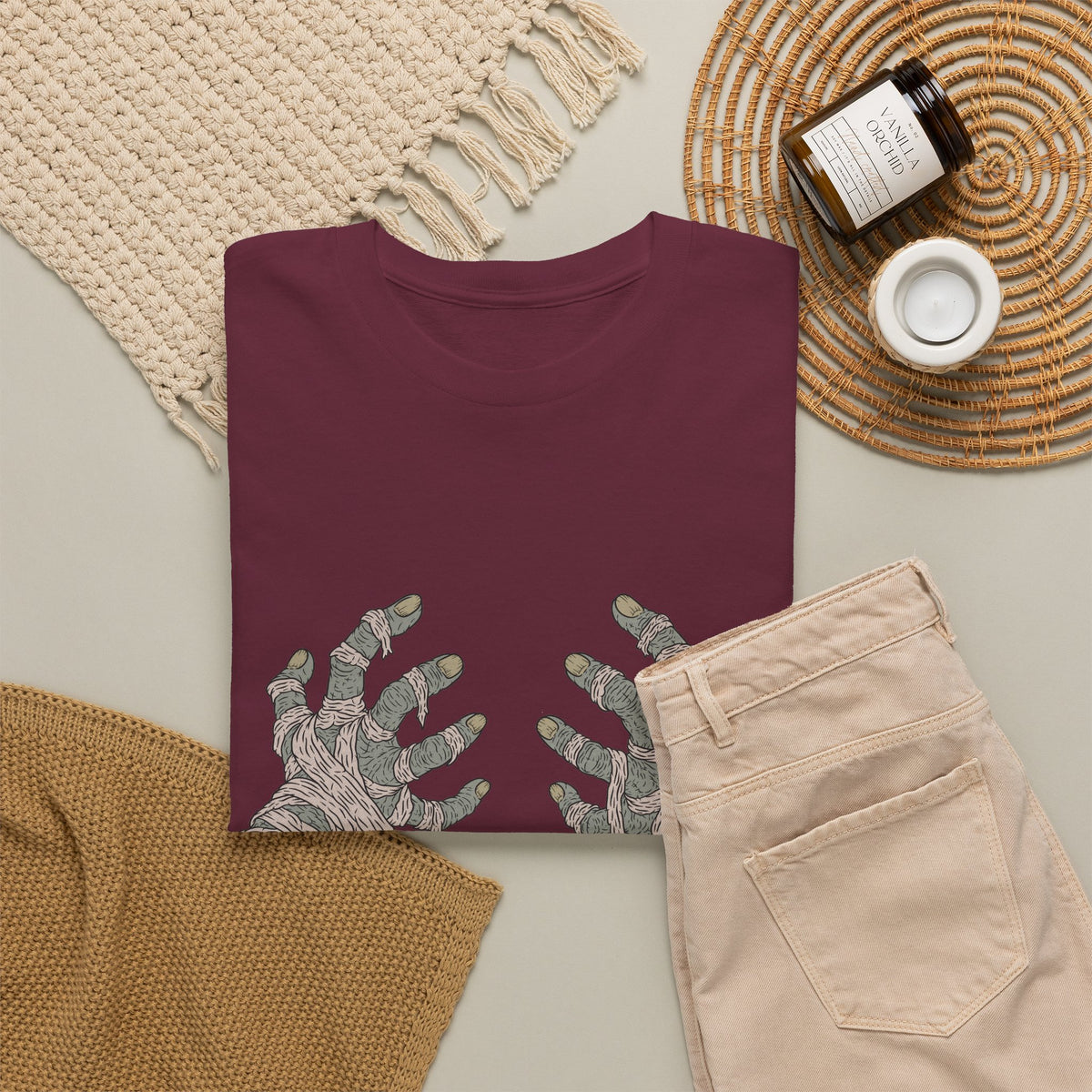 Mummy Hand Bra - Unisex T-Shirt