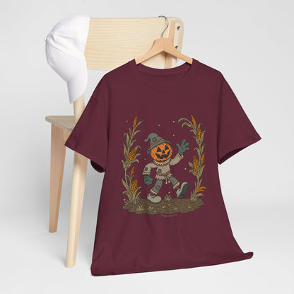 Pumpkin Head Scarecrow - Unisex Tshirt