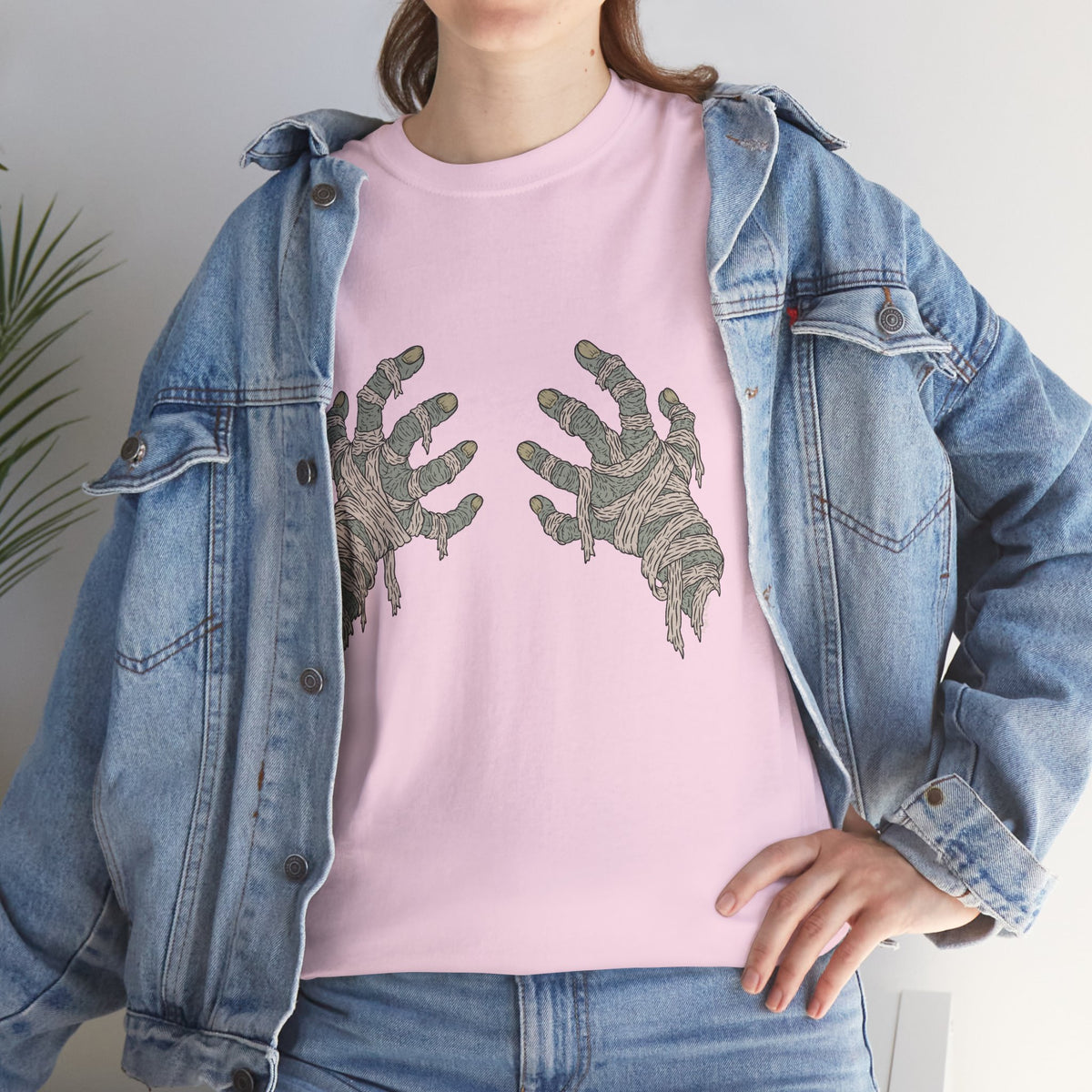 Mummy Hand Bra - Unisex T-Shirt