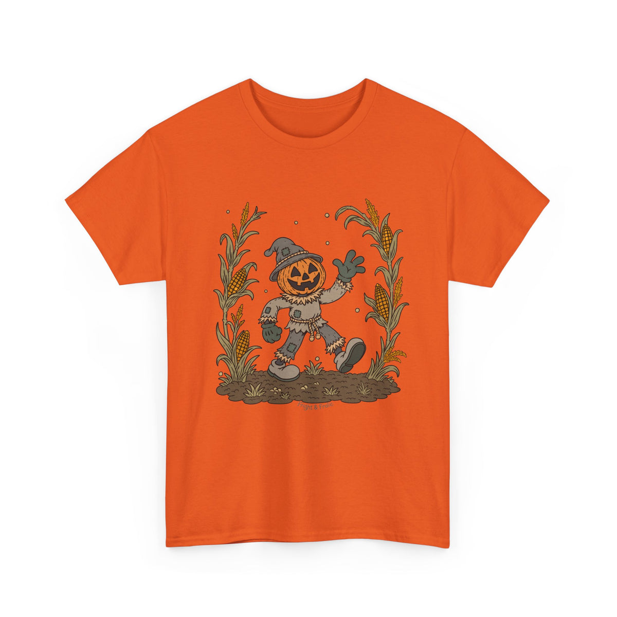 Pumpkin Head Scarecrow - Unisex Tshirt