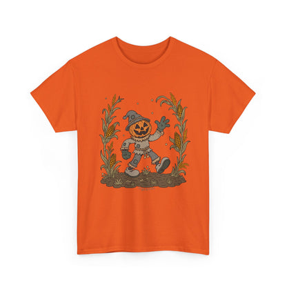 Pumpkin Head Scarecrow - Unisex Tshirt