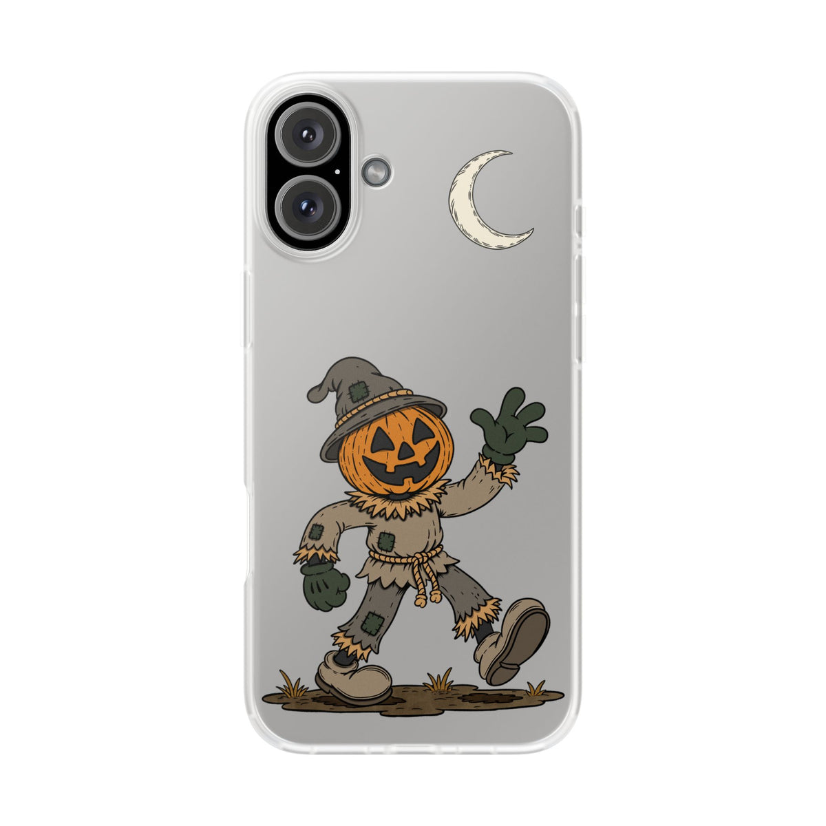 Pumpkin Head Scarecrow Phone Case — Scarecrow Flexi Case