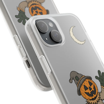 Pumpkin Head Scarecrow Phone Case — Scarecrow Flexi Case
