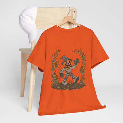 Pumpkin Head Scarecrow - Unisex Tshirt