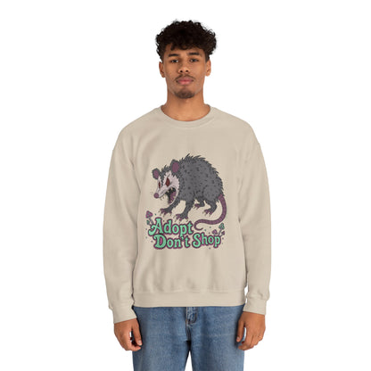 "Adopt Don't Shop" - Unisex Sweatshirt