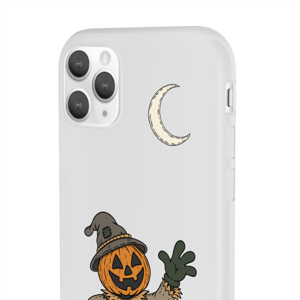 Pumpkin Head Scarecrow Phone Case — Scarecrow Flexi Case