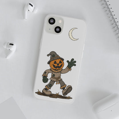 Pumpkin Head Scarecrow Phone Case — Scarecrow Flexi Case