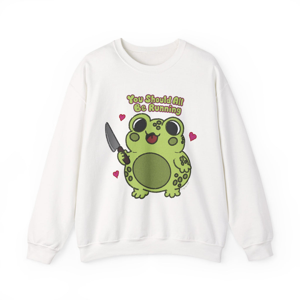 "You Should All Be Running" - Unisex Sweatshirt