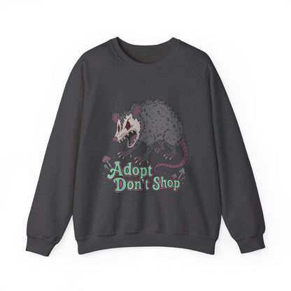"Adopt Don't Shop" - Unisex Sweatshirt