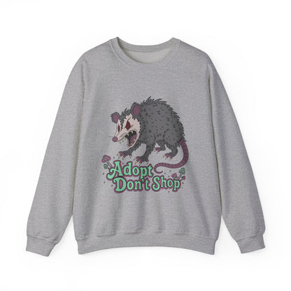 "Adopt Don't Shop" - Unisex Sweatshirt