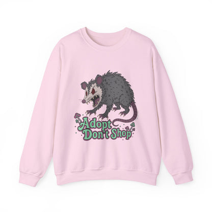 "Adopt Don't Shop" - Unisex Sweatshirt