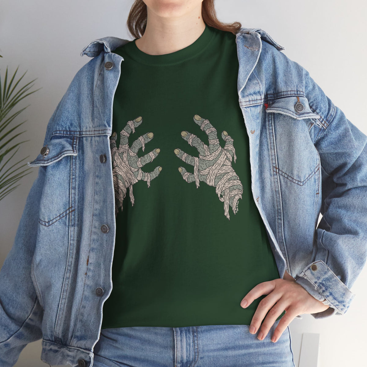 Mummy Hand Bra - Unisex T-Shirt