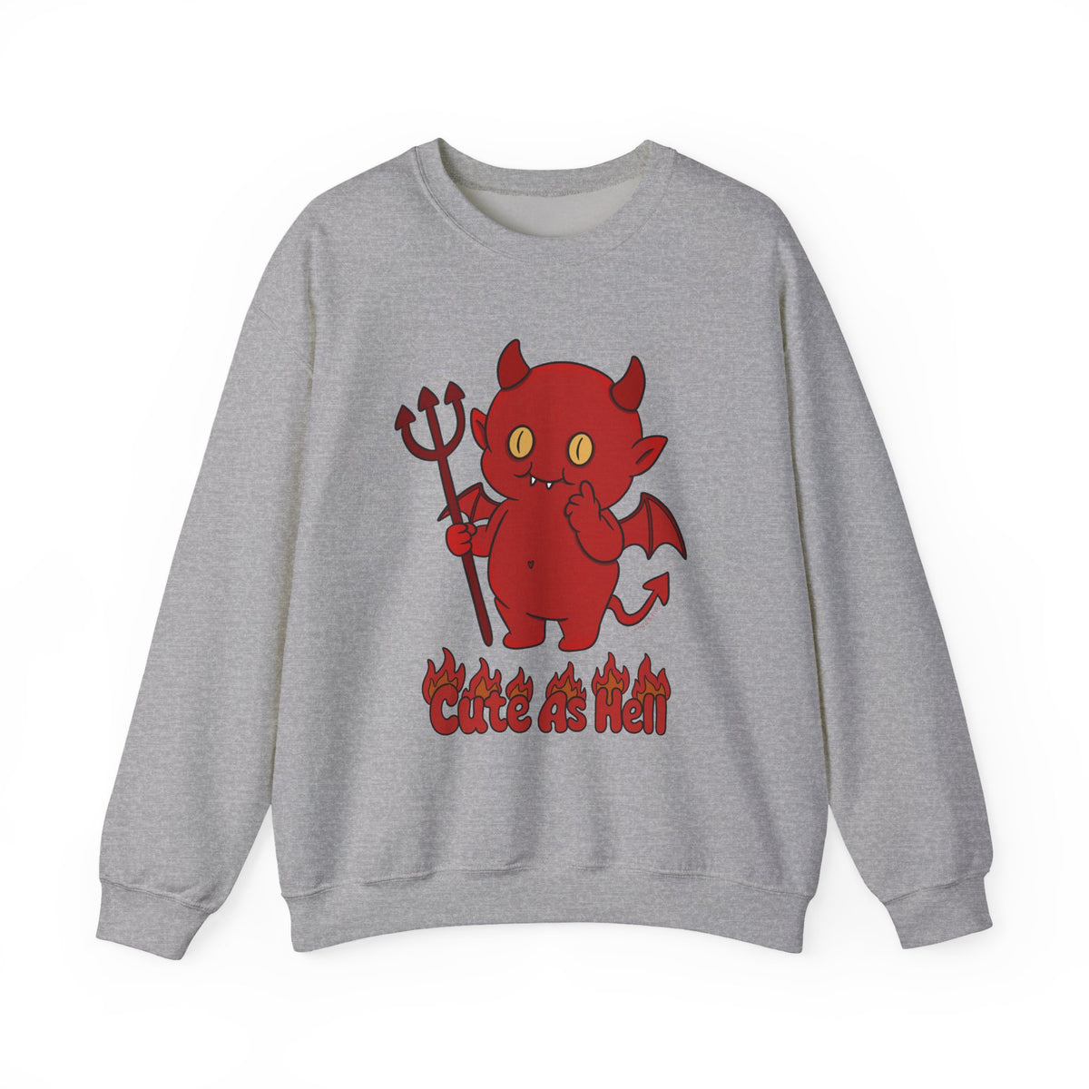 "Cute As Hell" - Unisex Sweatshirt