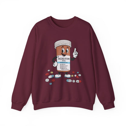 Medication Mascot - Unisex Sweatshirt