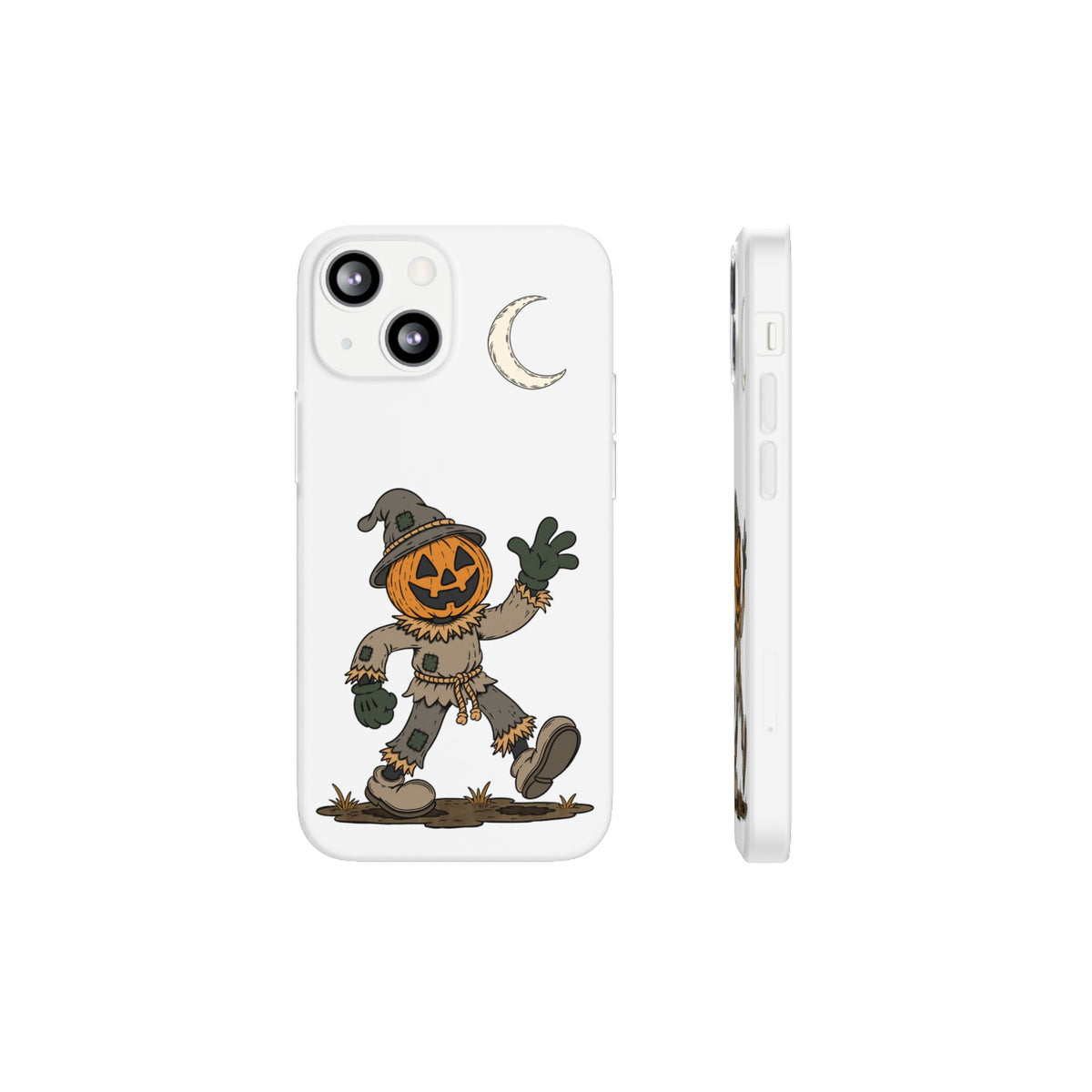 Pumpkin Head Scarecrow Phone Case — Scarecrow Flexi Case