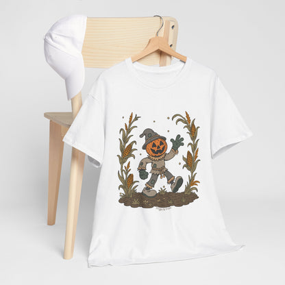 Pumpkin Head Scarecrow - Unisex Tshirt