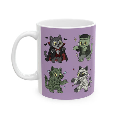Movie Monster Cats - Ceramic Mug