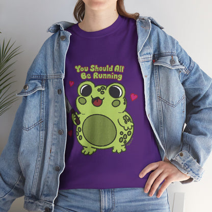"You Should All Be Running" - Unisex Tshirt