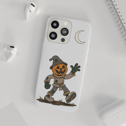 Pumpkin Head Scarecrow Phone Case — Scarecrow Flexi Case