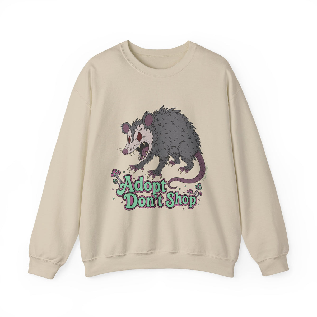 "Adopt Don't Shop" - Unisex Sweatshirt