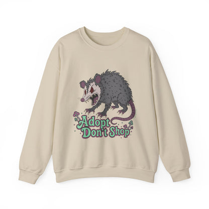 "Adopt Don't Shop" - Unisex Sweatshirt