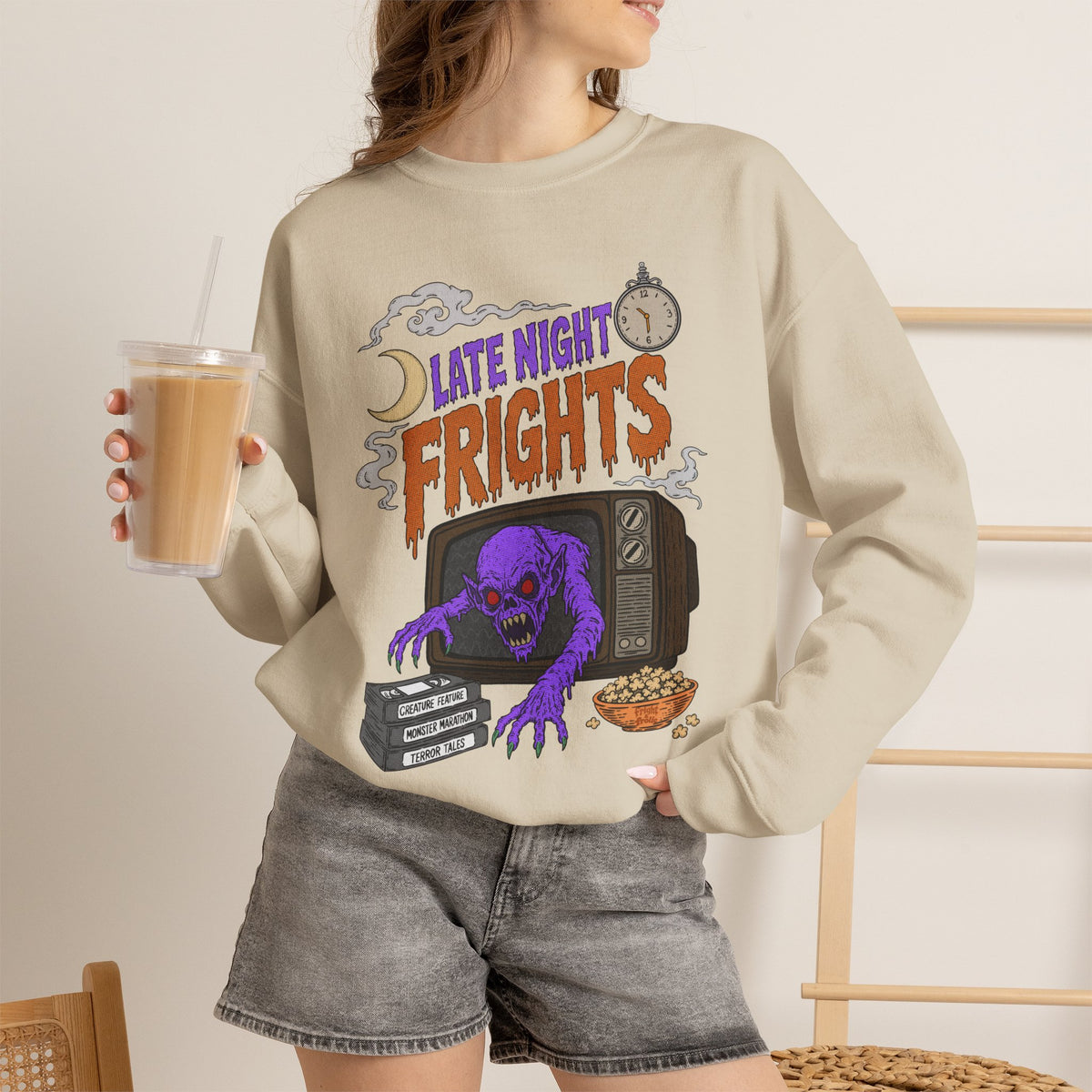 "Late Night Frights" - Unisex Sweatshirt